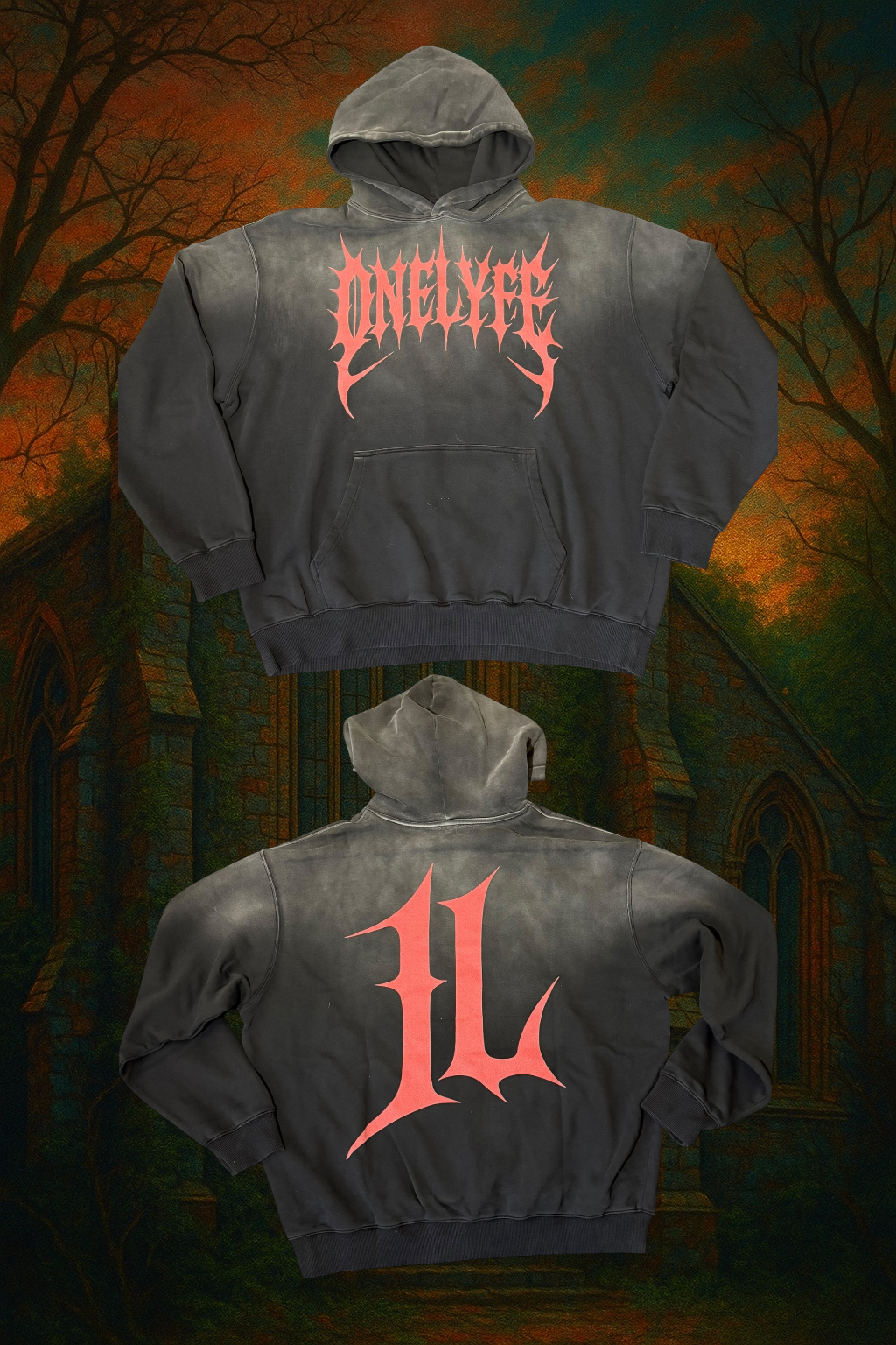 JaggedLyfe Oversized Hoodie