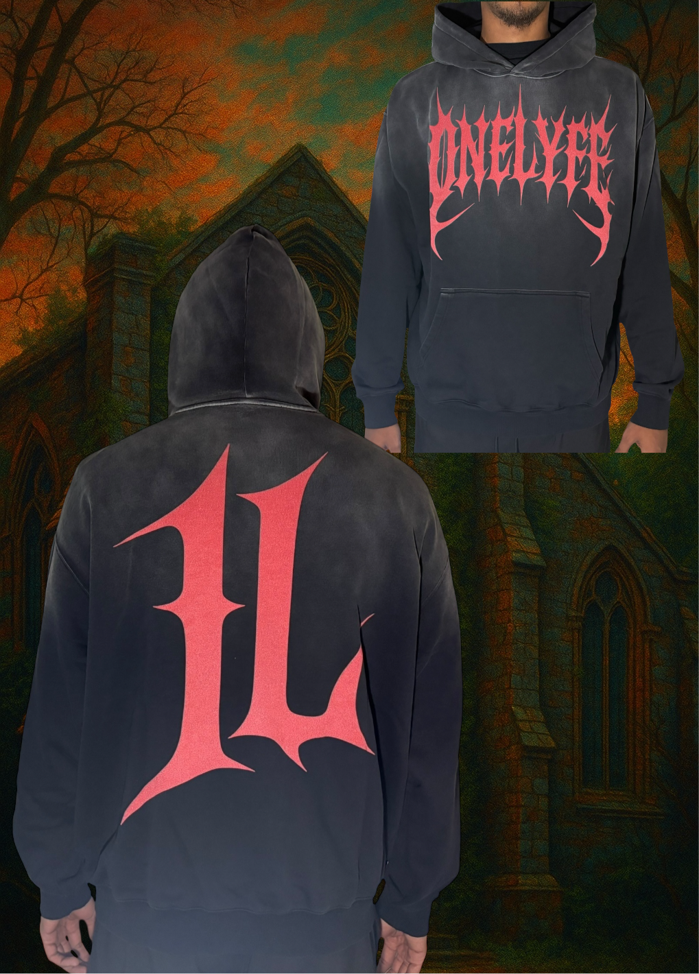 JaggedLyfe Oversized Hoodie