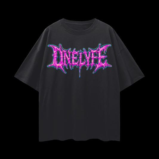 Acid Chrome Tee (Pink)