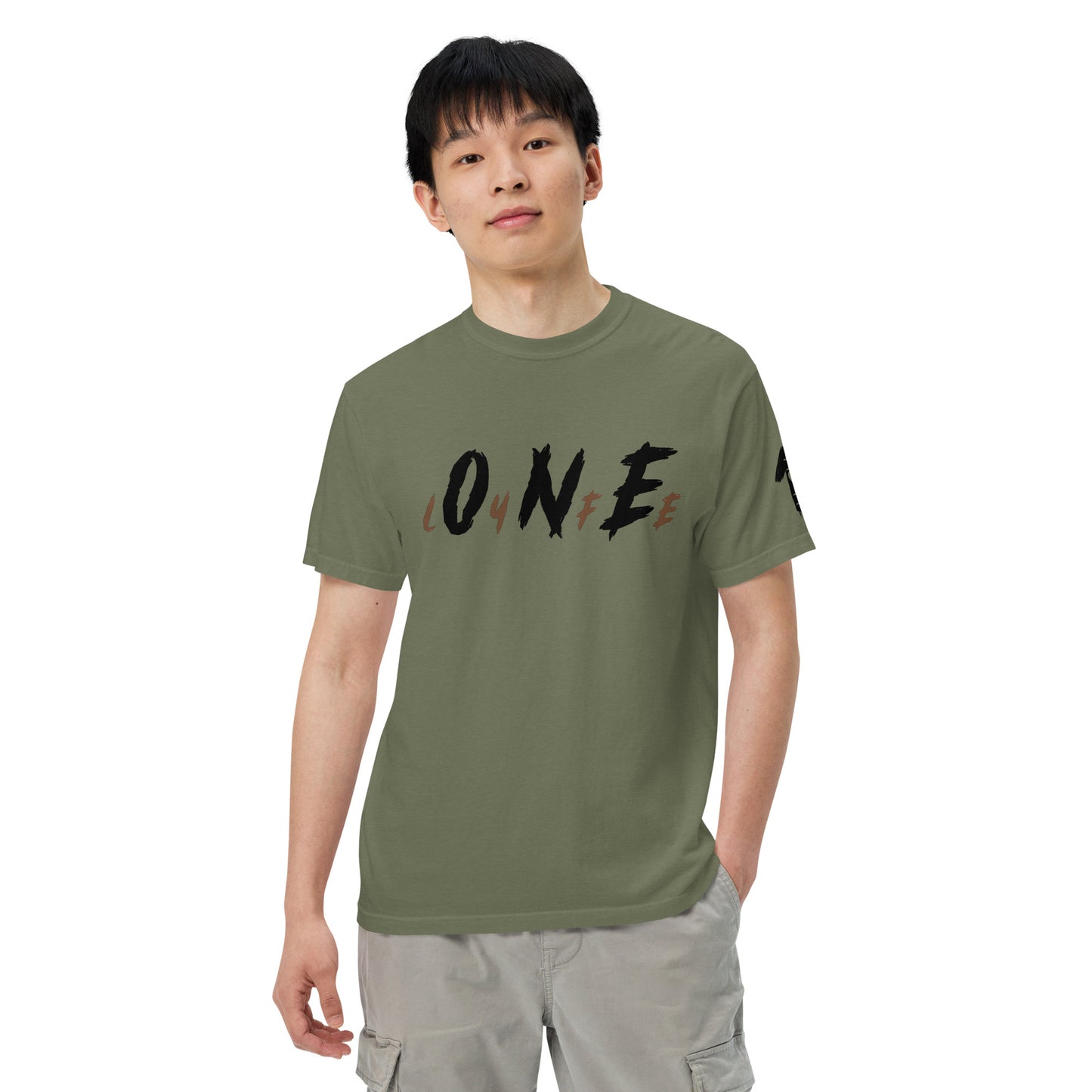 OneLyfe Shirt (Earth Tone Green)