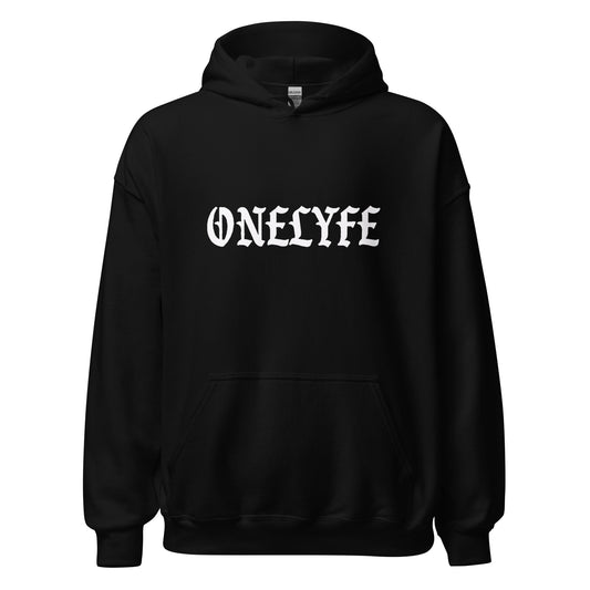 Old English Hoodie (Black)