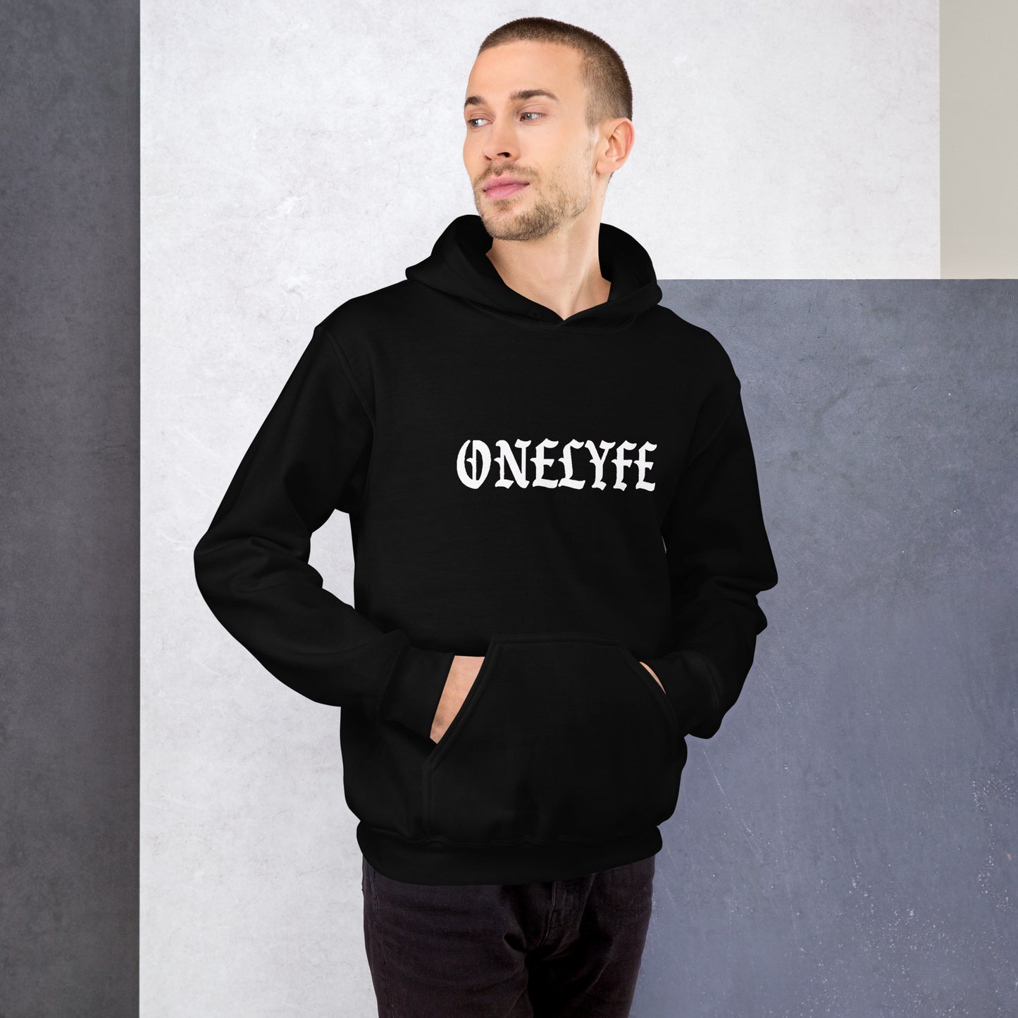 Old English Hoodie (Black)