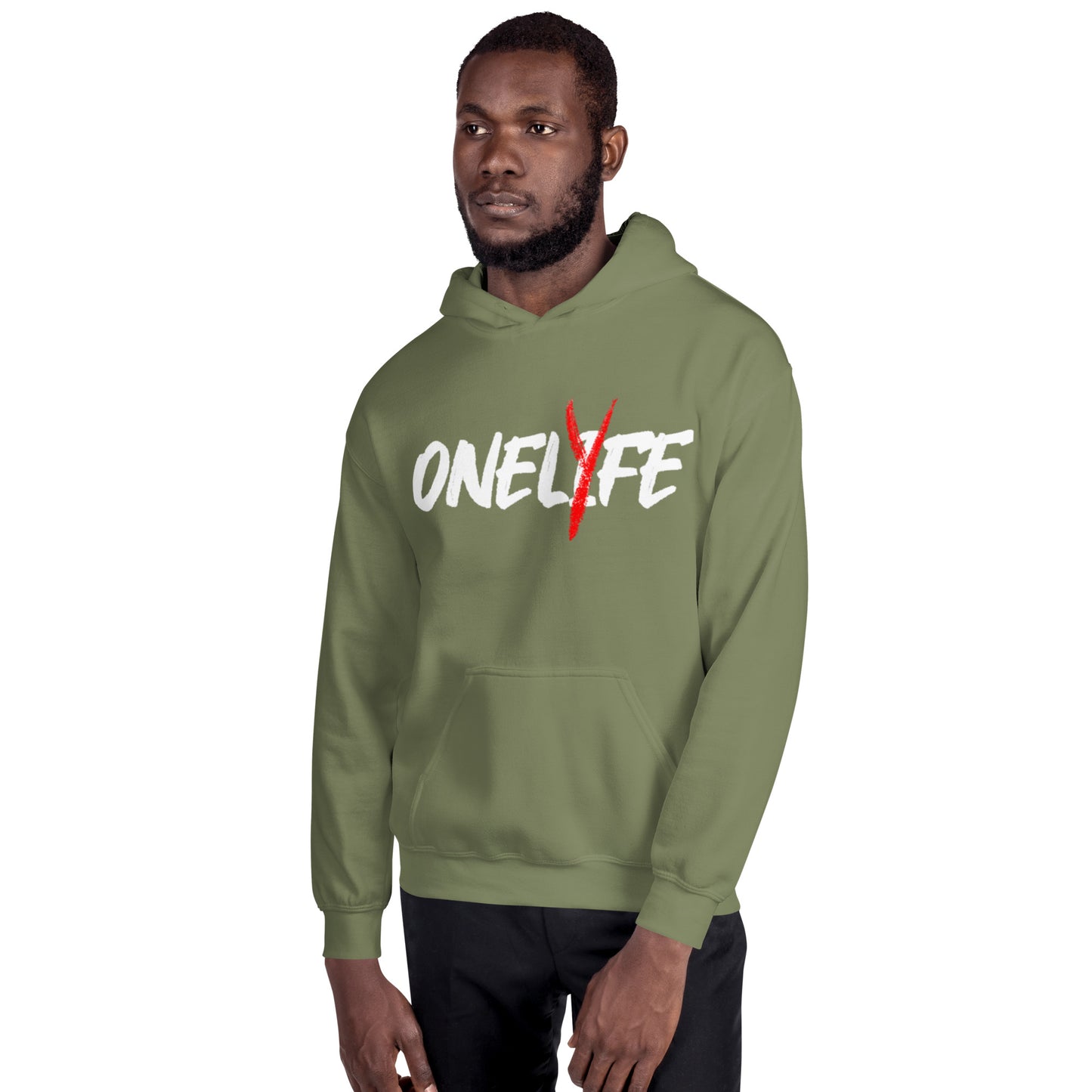 Love Lyfe Hoodie (Military Green)