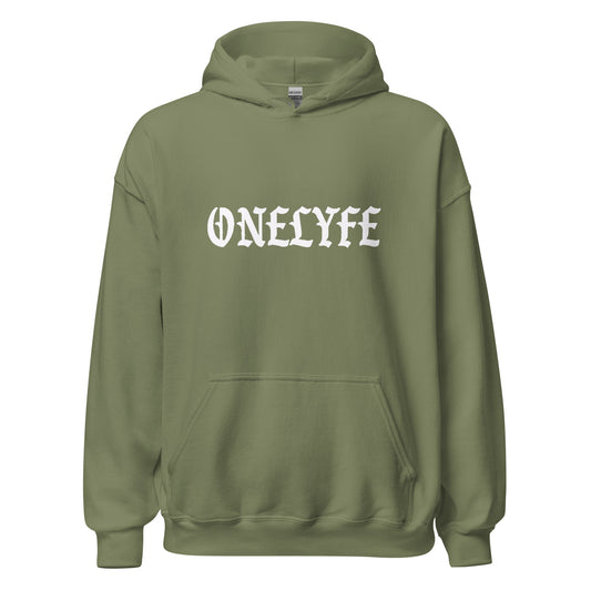 Old English Hoodie (Military Green)