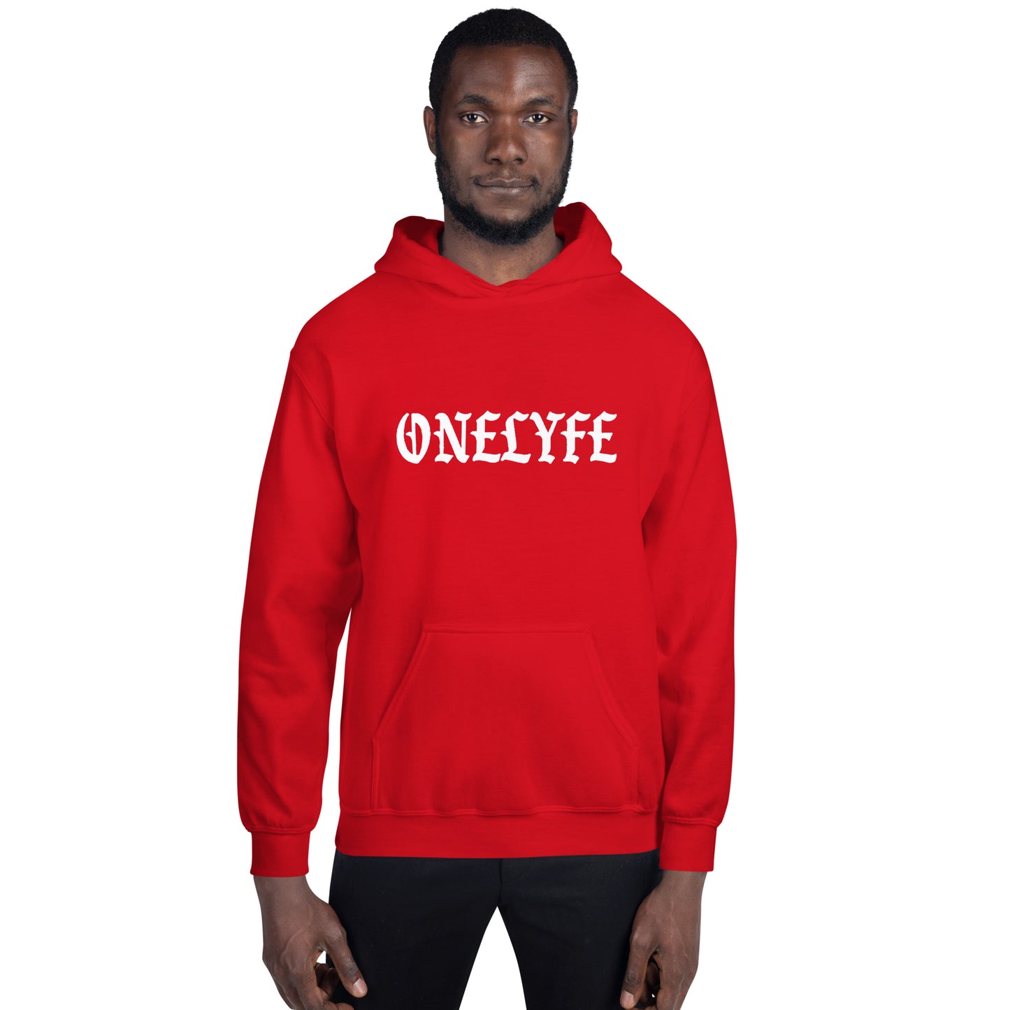 Old English Hoodie (Red)