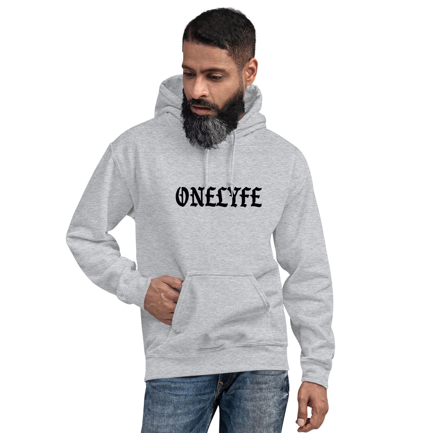 Old English Hoodie (Gray)