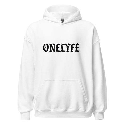 Old English Hoodie (White)